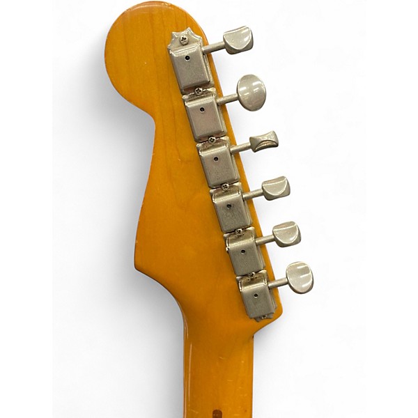 Vintage 1982 Squier JV STRATOCASTER Black Solid Body Electric Guitar