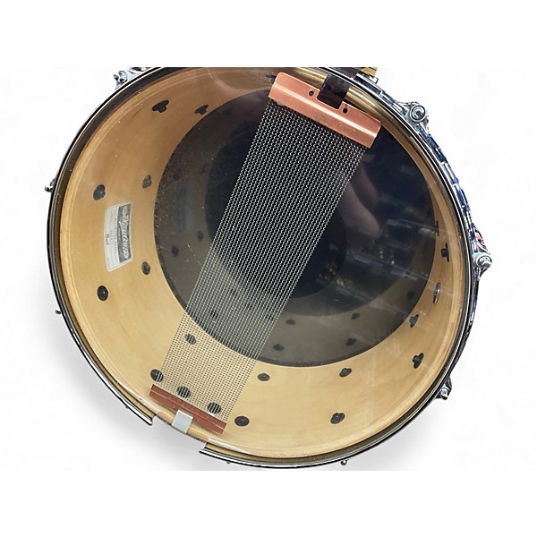 Used Pearl 6.5X14 Masters Studio Snare Natural Drum