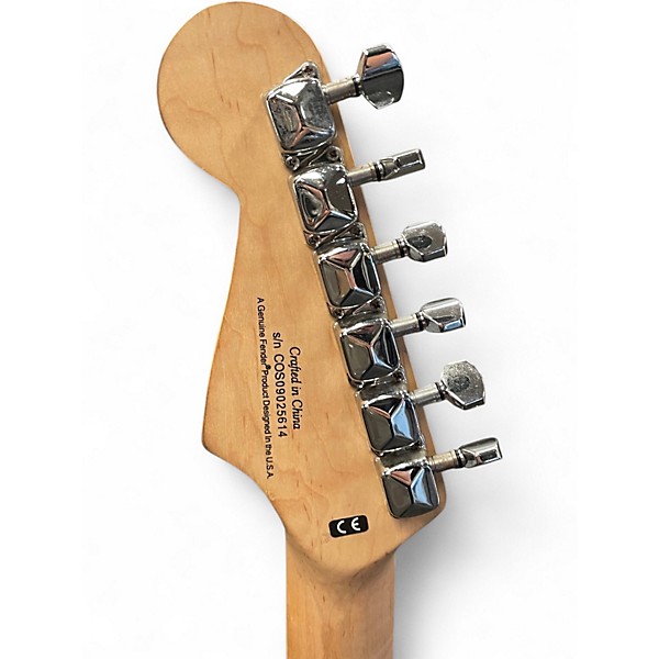 Used Squier Bullet Stratocaster Black Solid Body Electric Guitar