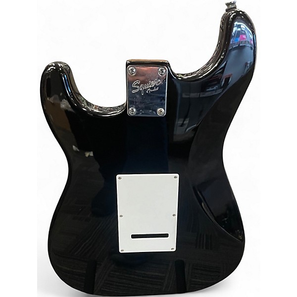 Used Squier Bullet Stratocaster Black Solid Body Electric Guitar