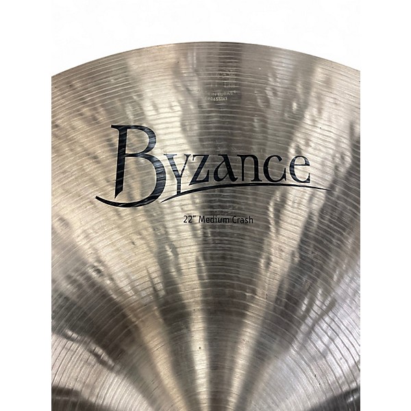 Used MEINL 22in Byzance Medium Crash Cymbal