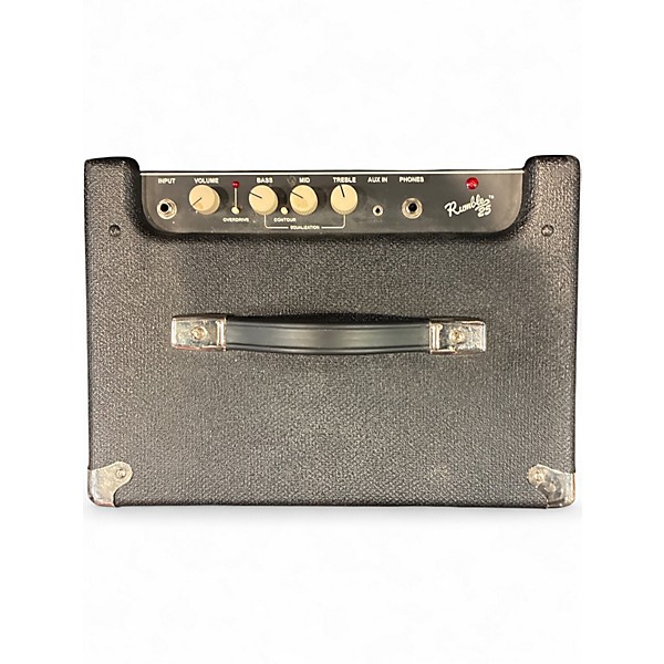 Used Fender Rumble 25 25W 1x8 Bass Combo Amp