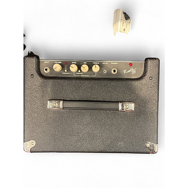 Used Fender Rumble 25 25W 1x8 Bass Combo Amp