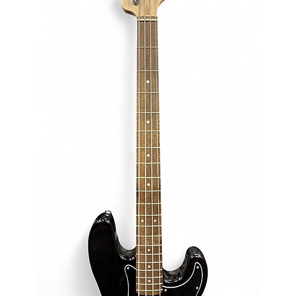 Used Squier Precision Bass Black Electric Bass Guitar