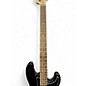 Used Squier Precision Bass Black Electric Bass Guitar