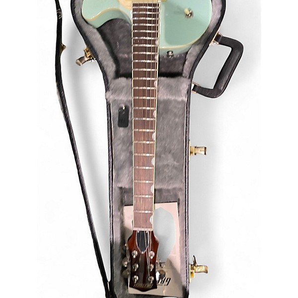 Used Gretsch Guitars G2215-P90 Streamliner Junior Surf Green Solid Body Electric Guitar