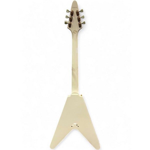 Used Epiphone 1958 Korina Flying V Alpine White Solid Body Electric Guitar
