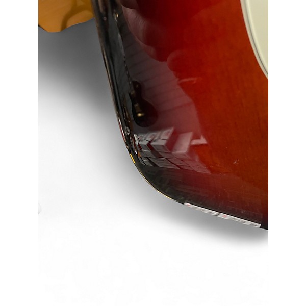 Used Fender American Elite Stratocaster HSS Shawbucker 2 Tone Sunburst Solid Body Electric Guitar