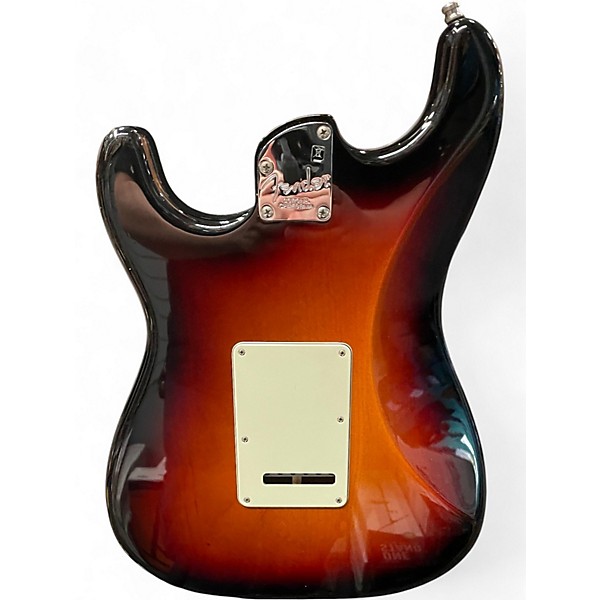 Used Fender American Elite Stratocaster HSS Shawbucker 2 Tone Sunburst Solid Body Electric Guitar