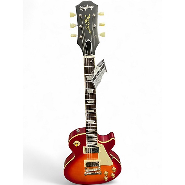 Used Epiphone 1959 Reissue Les Paul Standard Cherry Sunburst Solid Body Electric Guitar