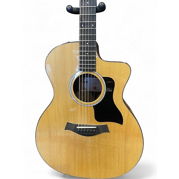 Used Taylor 214CE PLUS Natural Acoustic Electric Guitar