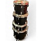 Used Ludwig 5 Piece Backbeat Black Drum Kit