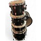 Used Ludwig 5 Piece Backbeat Black Drum Kit