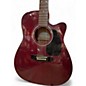 Used Takamine EG330-RC Maroon Acoustic Electric Guitar