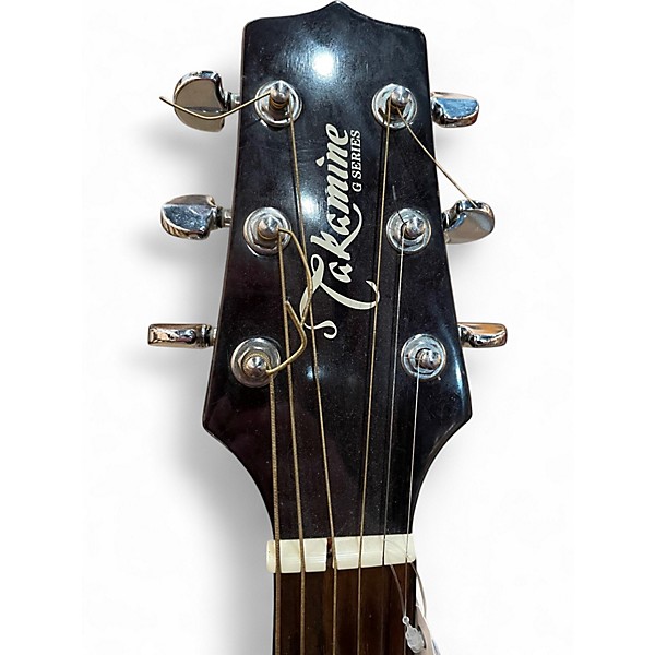 Used Takamine EG330-RC Maroon Acoustic Electric Guitar