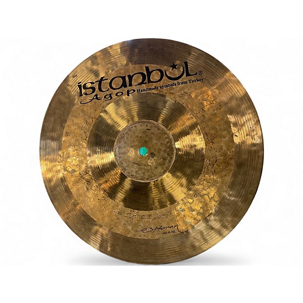 Used Istanbul Agop 15in Ottoman Jazz Hi Hat Cymbal