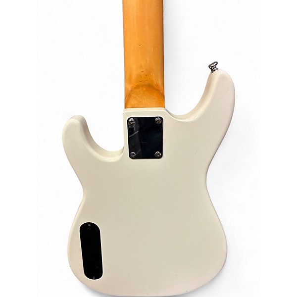 Used Saturday Night Special Professional White Electric Bass Guitar