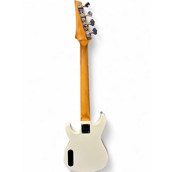 Used Saturday Night Special Professional White Electric Bass Guitar