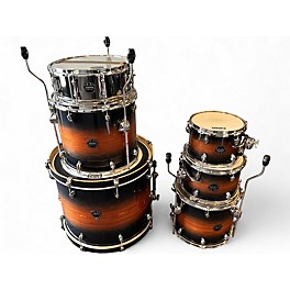 Used Mapex 6 Piece Armory Mahogany Burst Drum Kit