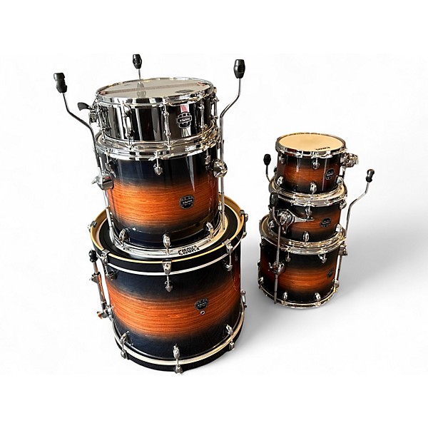 Used Mapex 6 Piece Armory Mahogany Burst Drum Kit