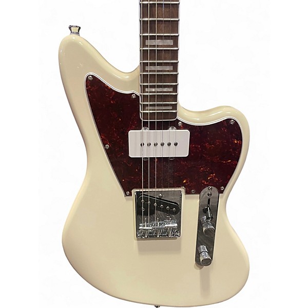 Used Squier PARANORMAL OFFSET TELECASTER JS Olympic White Solid Body Electric Guitar