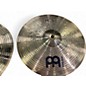 Used MEINL 14in HCS Hi Hat Pair Cymbal