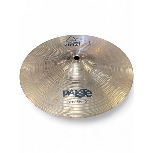 Used Paiste 10in Alpha Splash 10" Cymbal