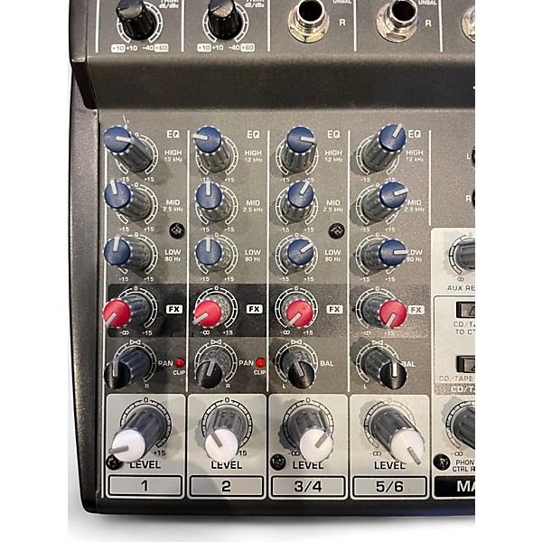 Used 2009 Behringer XENYX 802 Powered Mixer