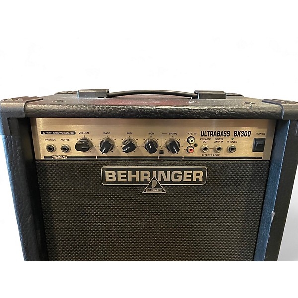 Used 2010s Behringer Ultrabass BX300 30W 1x10 Bass Combo Amp
