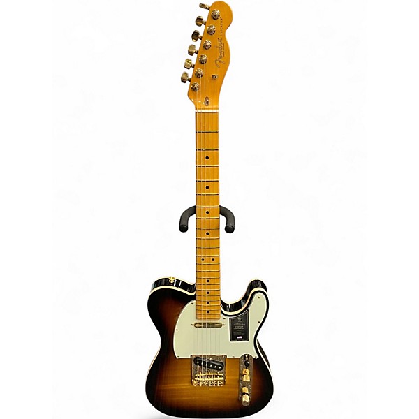 Used Fender 75th Anniversary American Professional II Custom Telecaster 2 Color Sunburst Solid Body Electric Guitar