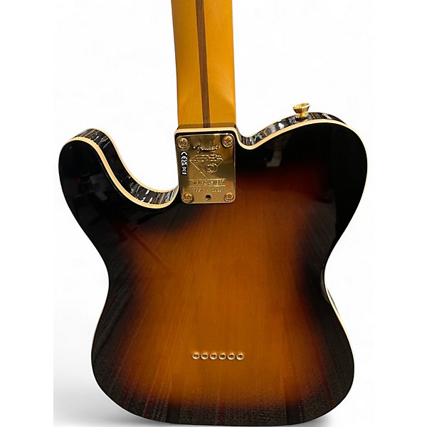 Used Fender 75th Anniversary American Professional II Custom Telecaster 2 Color Sunburst Solid Body Electric Guitar