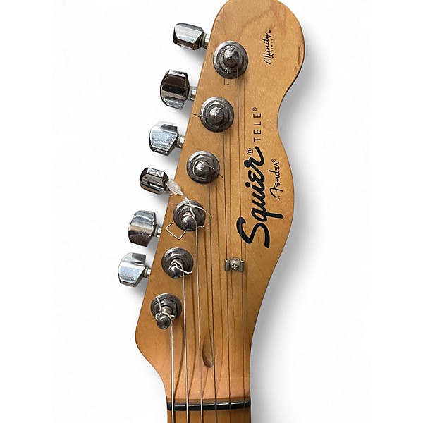 Used Squier TELECASTER  Butterscotch Solid Body Electric Guitar