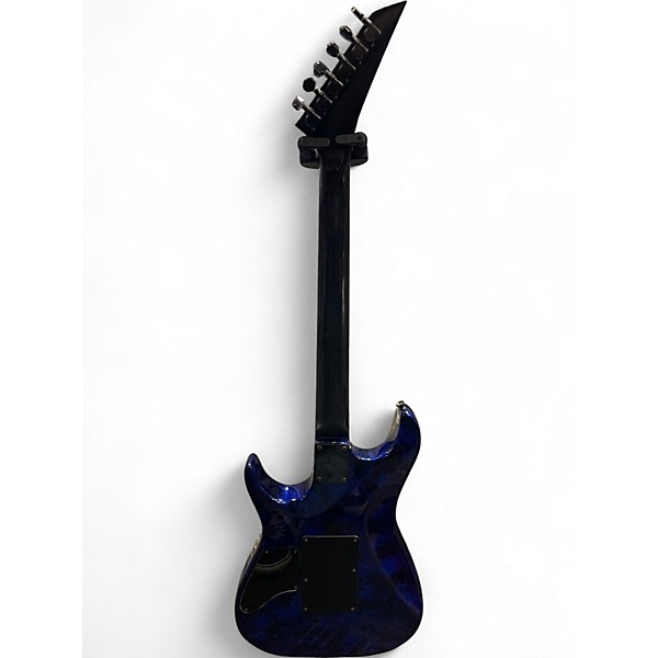 Used Zion radicaster blue marble Solid Body Electric Guitar