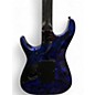 Used Zion radicaster blue marble Solid Body Electric Guitar