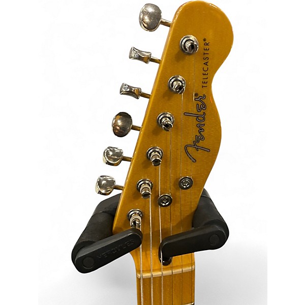 Used Fender Modern Player Telecaster Black Solid Body Electric Guitar