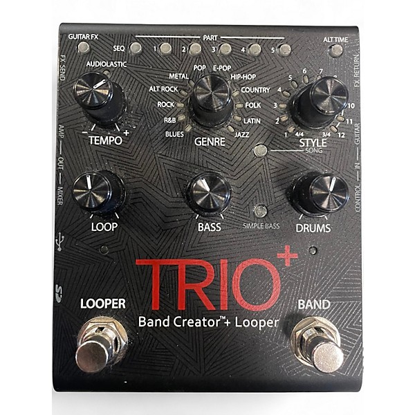 Used DigiTech Trio+ Band Creator Plus Looper Pedal