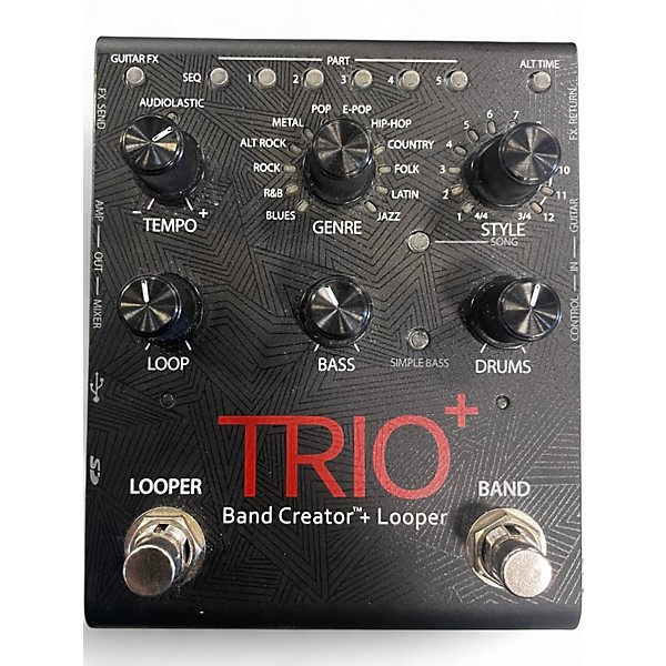 Used DigiTech Trio+ Band Creator Plus Looper Pedal