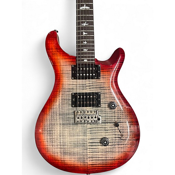 Used PRS Custom 24 Charcoal Cherry Burst Solid Body Electric Guitar
