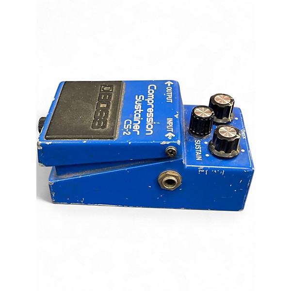 Used BOSS CS2 Compressor Sustainer Effect Pedal