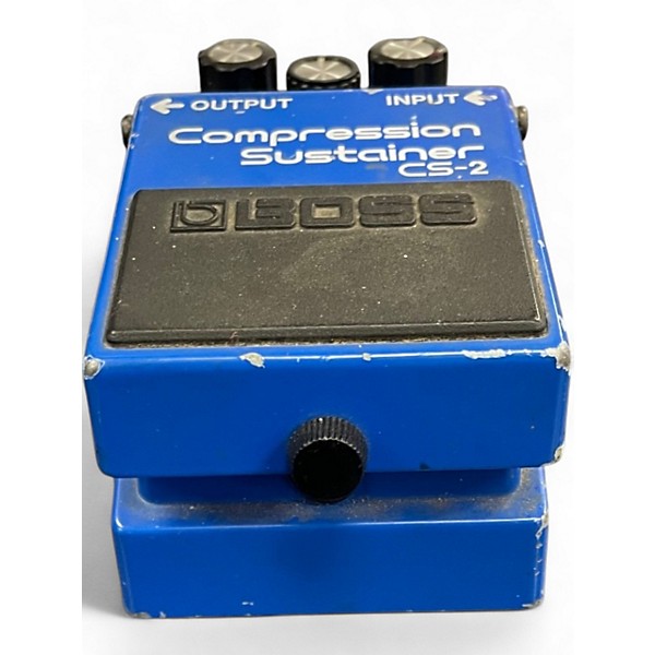Used BOSS CS2 Compressor Sustainer Effect Pedal