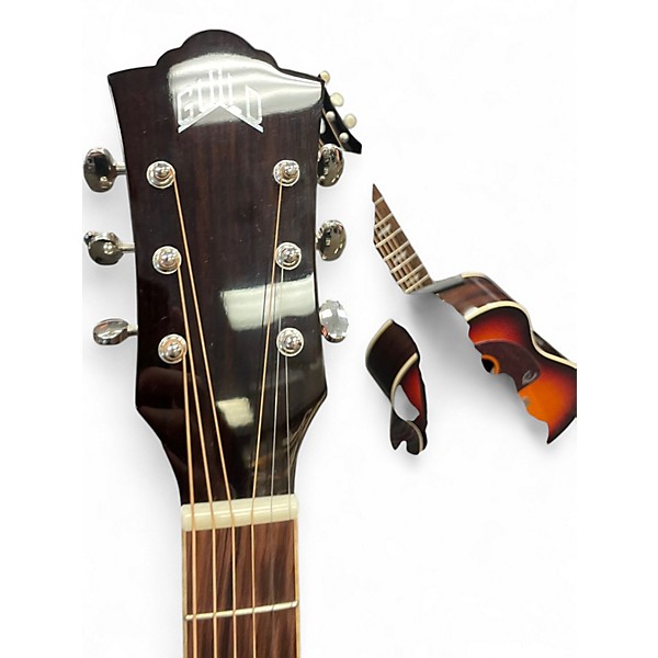 Used Guild OM-250CE RESERVE Natural Acoustic Electric Guitar