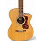 Used Guild OM-250CE RESERVE Natural Acoustic Electric Guitar