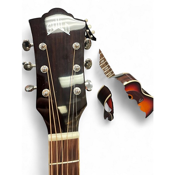 Used Guild OM-250CE RESERVE Natural Acoustic Electric Guitar