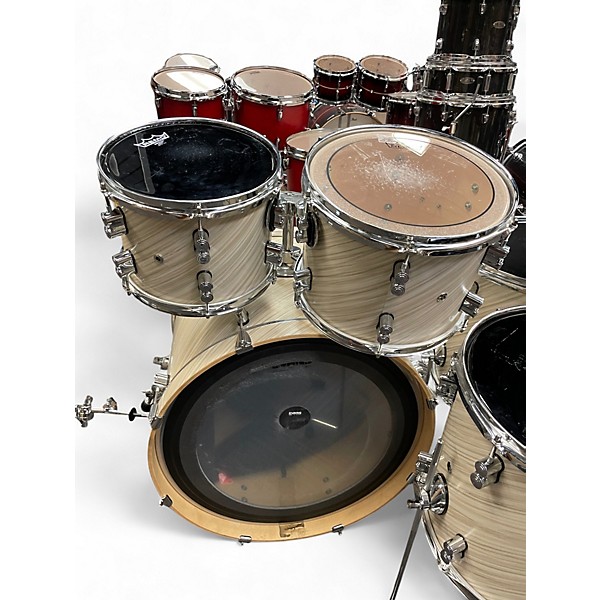 Used PDP by DW 5 Piece Concept Series WHITE Drum Kit