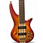 Used Jackson Pro Series Spectra Bass SB T Orange Electric Bass Guitar