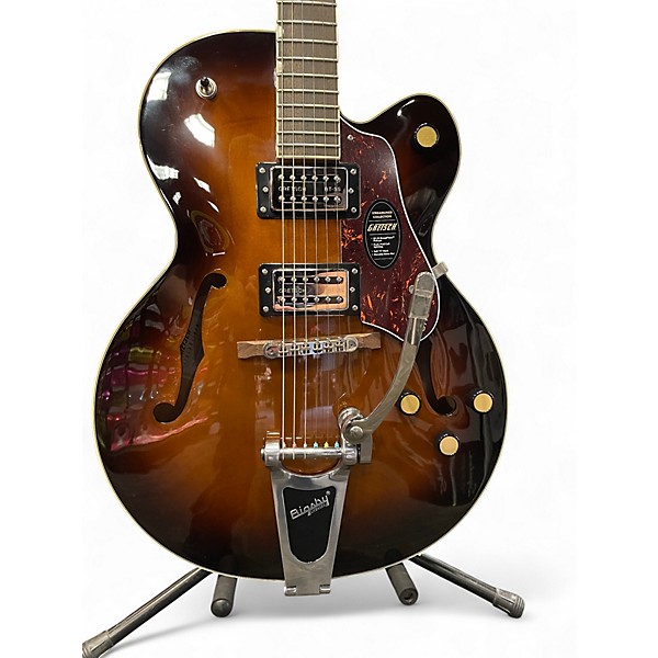 Used Gretsch Guitars G2420T Streamliner Tobacco Burst Hollow Body Electric Guitar