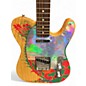 Used Fender Jimmy Page Dragon Art Telecaster Natural Solid Body Electric Guitar