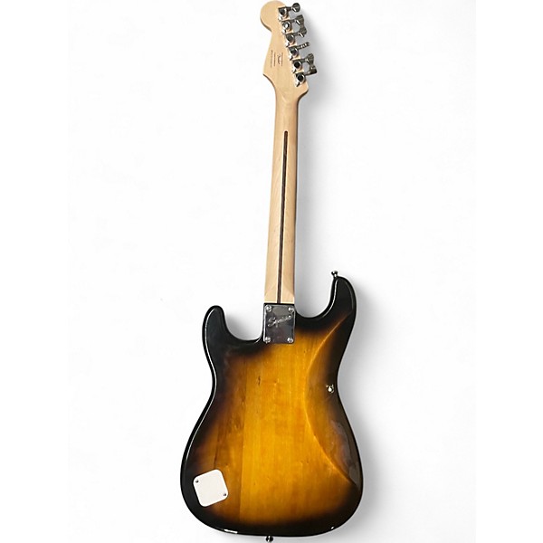 Used Squier Affinity Stratocaster 2 Color Sunburst Solid Body Electric Guitar
