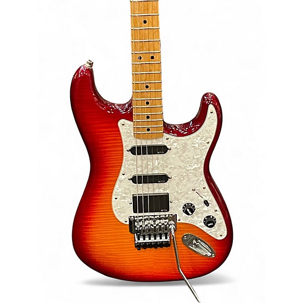 Used Fender STANDARD STRAT PLUS FR AGED CHERRY BURST Solid Body Electric Guitar