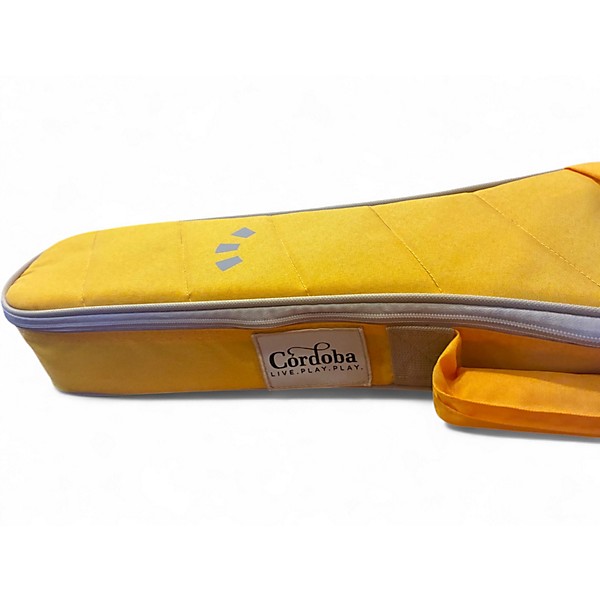 Used Cordoba uke gig bag yellow Ukulele Gig Bag